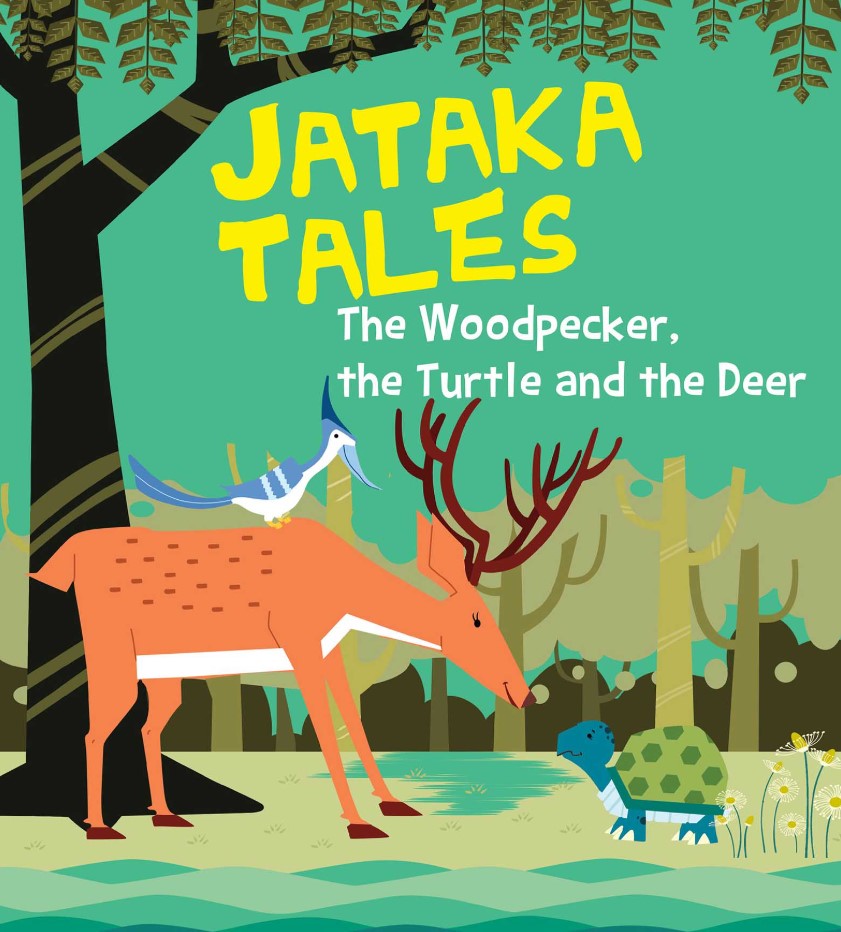 The Woodpecker the Turtle and the Deer : Jataka Tales